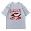 Mens Hiphop Tshirt Summer Popular Maneskin Italian Singer Harajuku Men Unique Streetwear Print Casual Brand Tshirt Allmatch