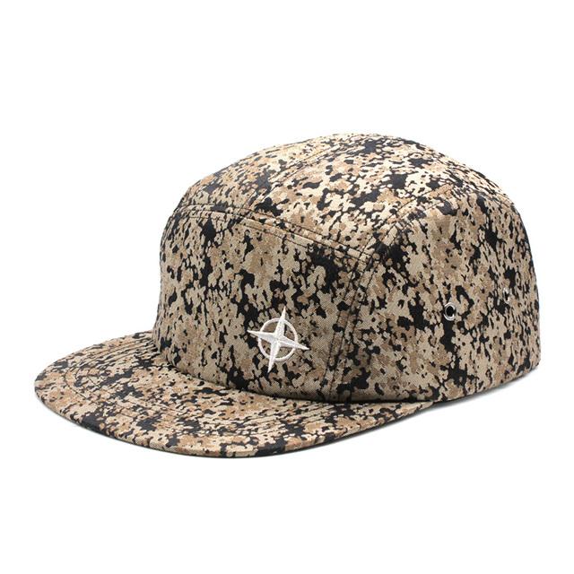 WANGGWAN Wanggwan Camo Beige Camp Cap