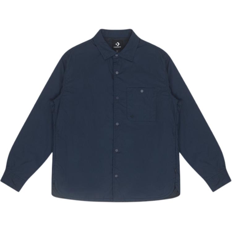 Converse Shirts Men's Blue Lapel Moderate Workwear 10028455-A02