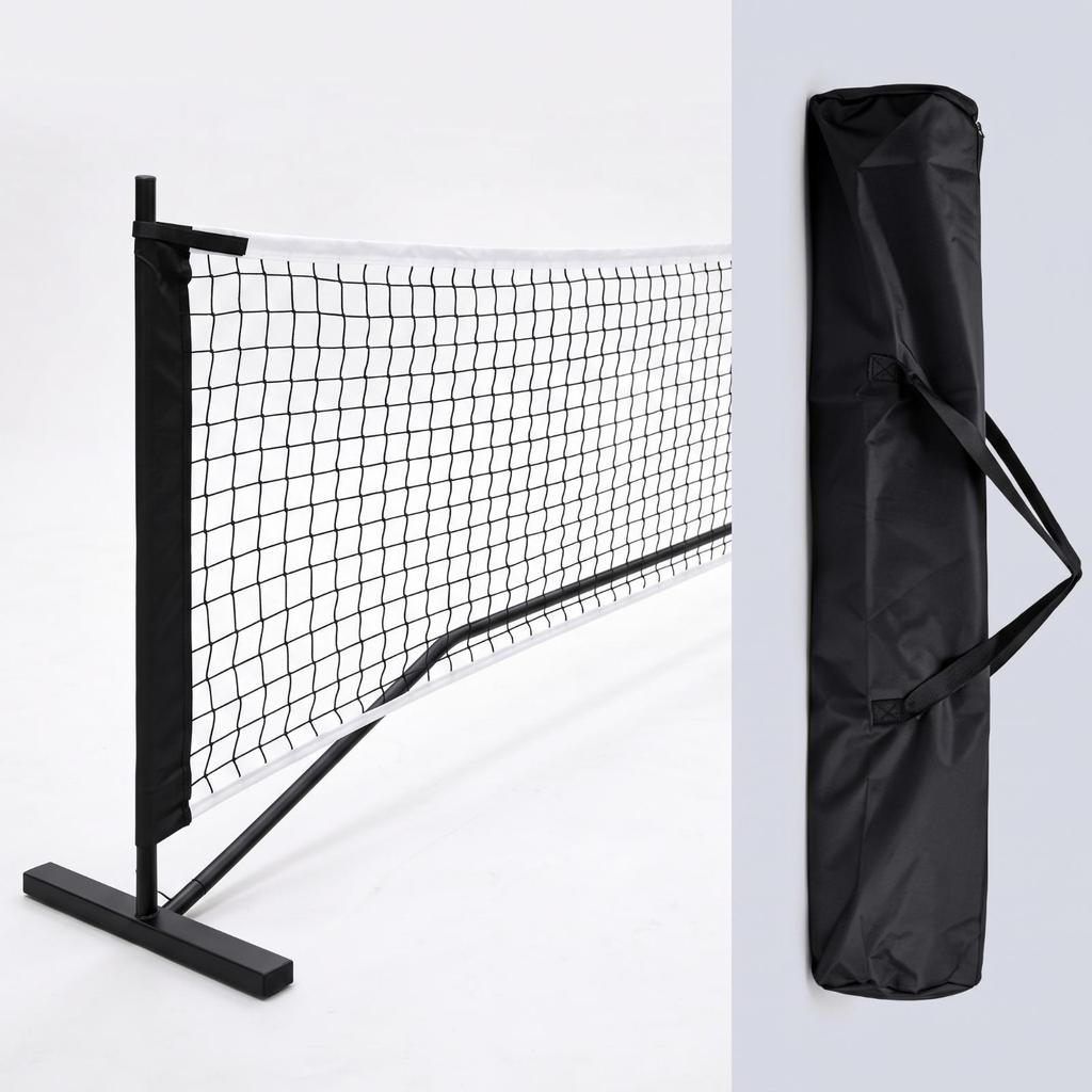Pickleball Net with Bag Portable Metal for Backyard, Driveway,