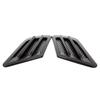 1pair Car Side Air Flow Fake Vent Hole Cover Fender Intake Grille Duct Decoration Sticker Auto cool sticky exterior decor
