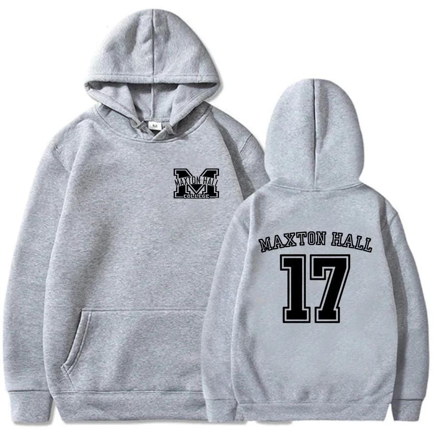 Maxton Hall 17 TV Graphic Hoodie The World Between Us Sweatshirt Sudaderas Para Mujer Casual Unisex Clothing Winter Comfortable