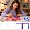 Rhinestone Painting Accessories 2Pcs Art Positioning Frame, Alignment Tool & Straight 3D Printed Auxiliary Frame Edge Ruler, for Crafts Ruler