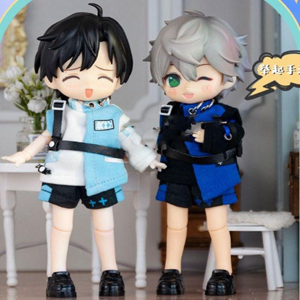 

3 цвета мультяшная кукла пальто аксессуары для кукол наряды для кукол 1/11 куклы OB11/1/12 куклы BJD