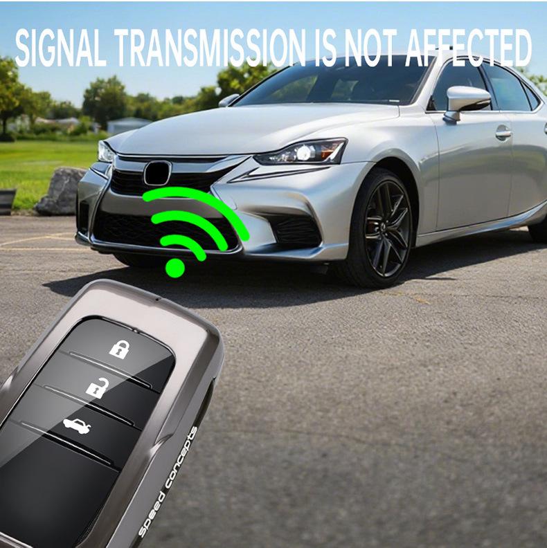 Snap Button Key Case for Toyota Corolla, Camry, Levin, RAV4, Avalon, IZOA, CHR, Highlander