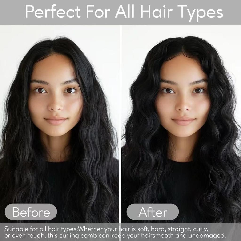 Home Use Scalp Massage Comb Smooths Hair, No Tangles, for Long & Curly Hair Curly Hair Airbag Head Comb