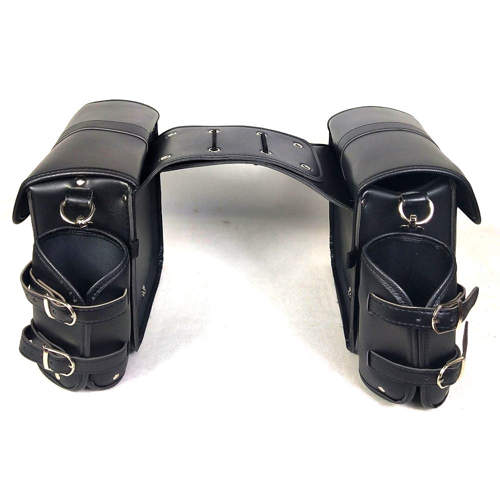 ZSADZS Side Tool Universal Motorcycle Large Tool and Accessory Waterproof Saddlebag Bag, Bag, Bag, Capacity, Storage, (One Set)