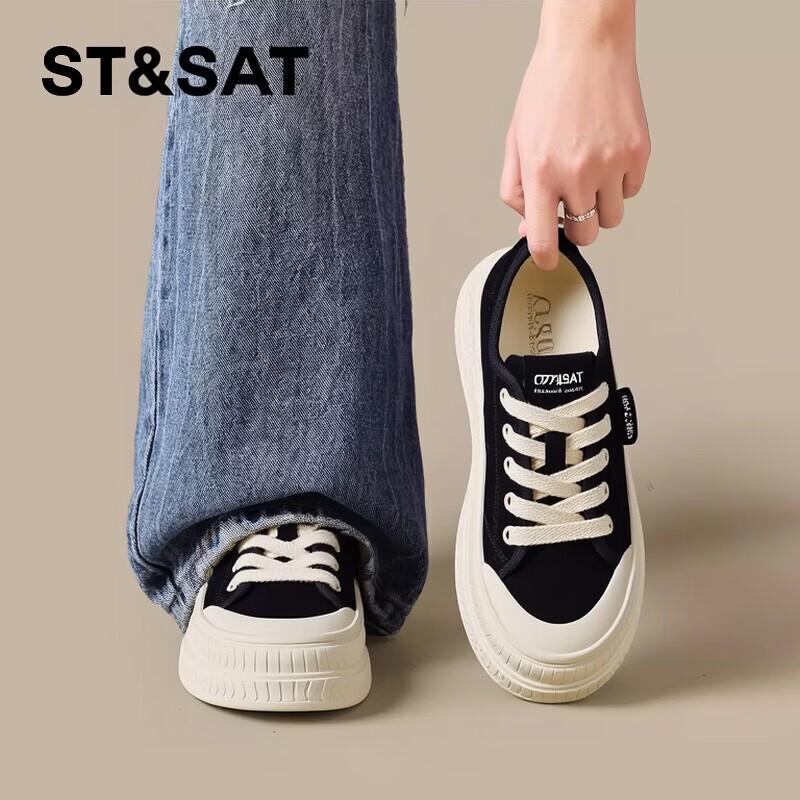 Women s Platform Casual Canvas Sneakers 36