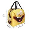 Funny Expression  Insulated Lunch Bags for Women  Resuable Cooler Thermal Food Lunch Box Work School Travel