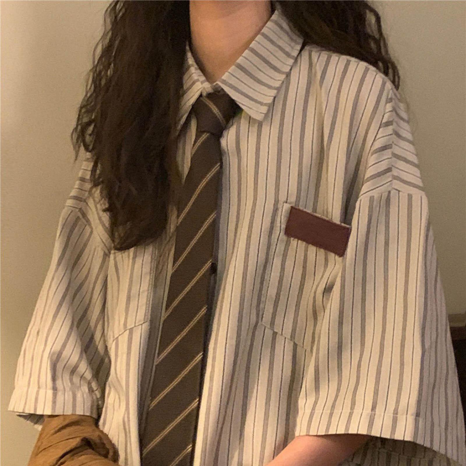 

Жіночі сорочки з коміром з коротким рукавом для роботи в офісі XXL