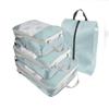 Waterproof Cross-Border Travel Three-Piece Compressible Clothes & Underwear Storage Bag Set