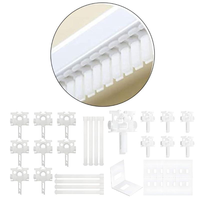 Vertical Blind Repair Carriers with Stem Repair Tabs Vertical Blinds Repair Kits White Vertical Blinds Replacement Parts