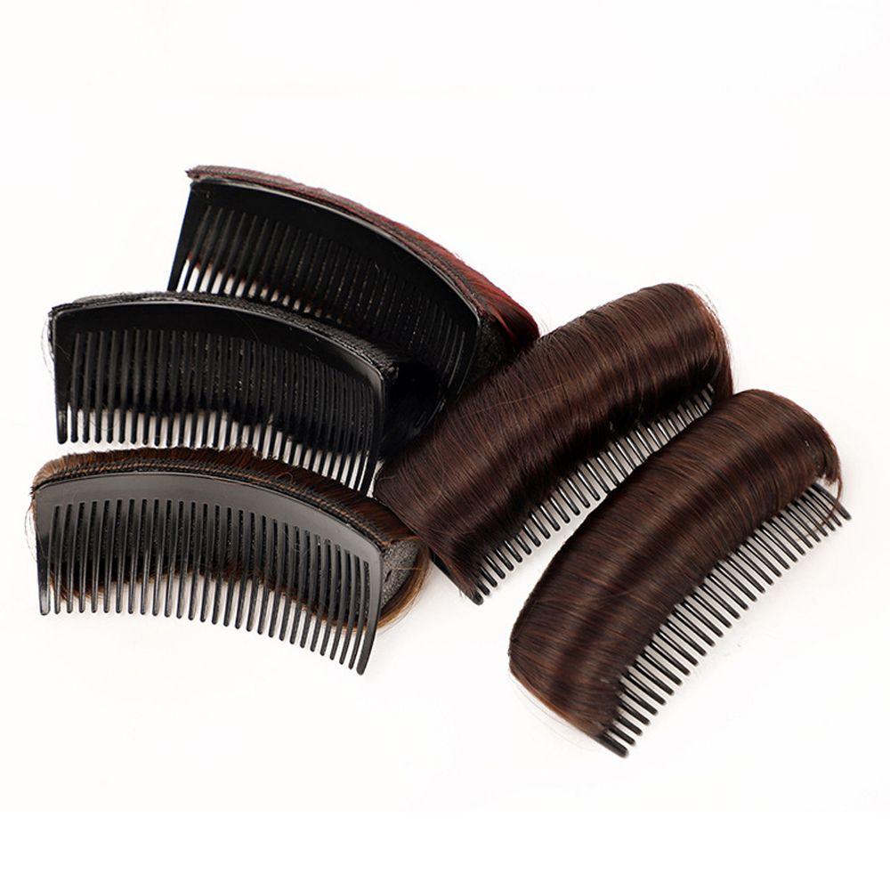 Hair Combs Synthetic Hair Fluffy Hair Pad Invisible Hair Bun DIY Hair Extension False Hair Clip