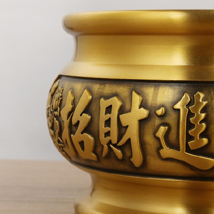 Classical Brass Incenses Burners for Home Blessings Decorative Ornament Cultural Enthusiasts Chinese Incenses Holders