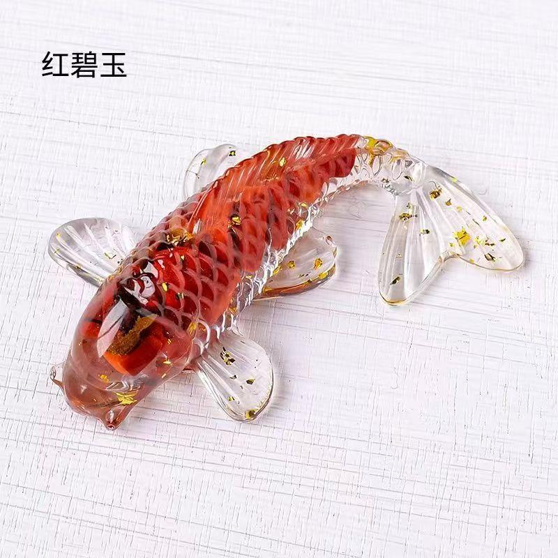 Koi Is Lucky, Simulated Carp Ornaments, Colorful and Realistic Fish Tank Aquarium Pool Decorative Figurines Miniatures
