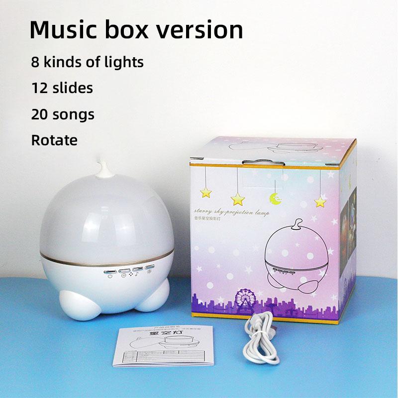 

Ночной проектор со звездным небом Потолочный проекционный светильник Океанская музыкальная атмосфера Свет Украшение детской комнаты Подарки на праздники