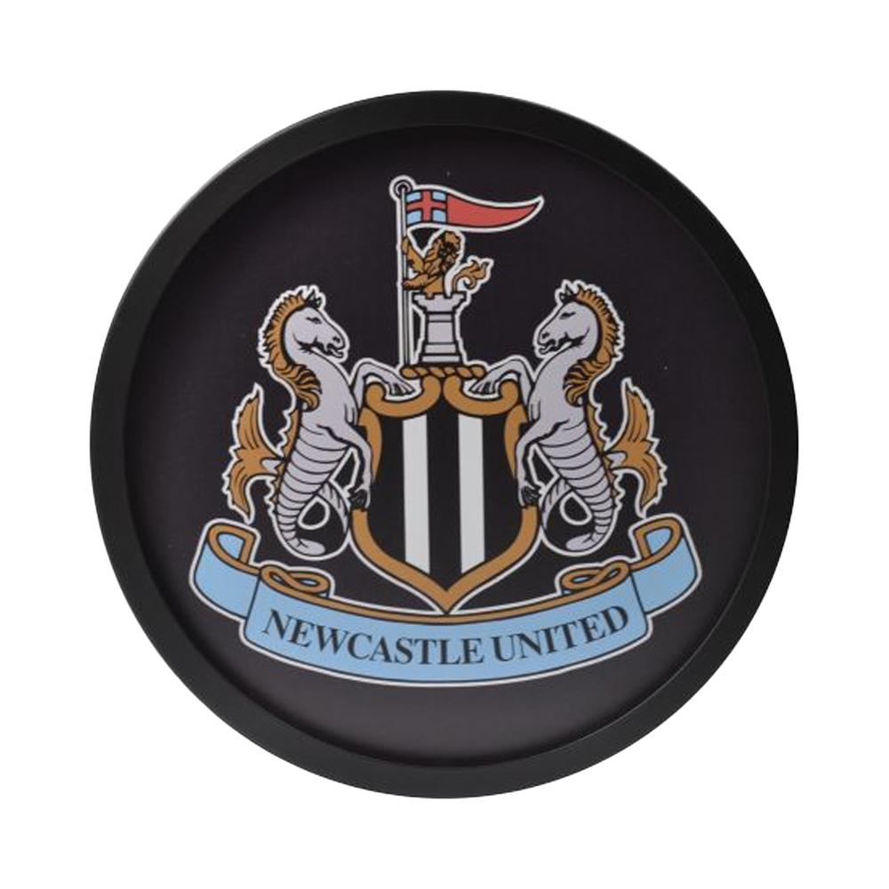 Newcastle United FC Metal Round LED Sign