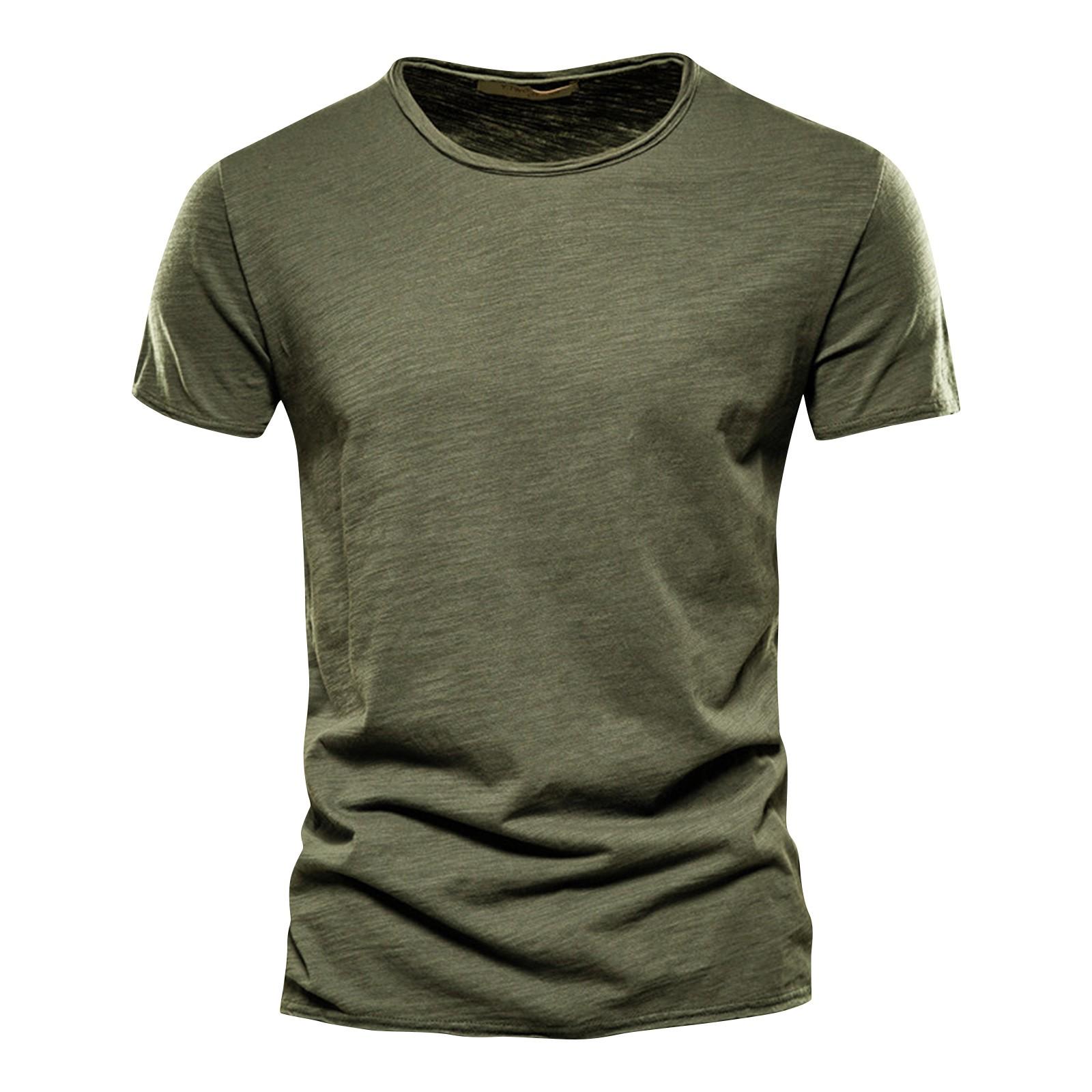 Мужская и женская цветная хлопковая футболка с круглым вырезом и короткими рукавами XXL