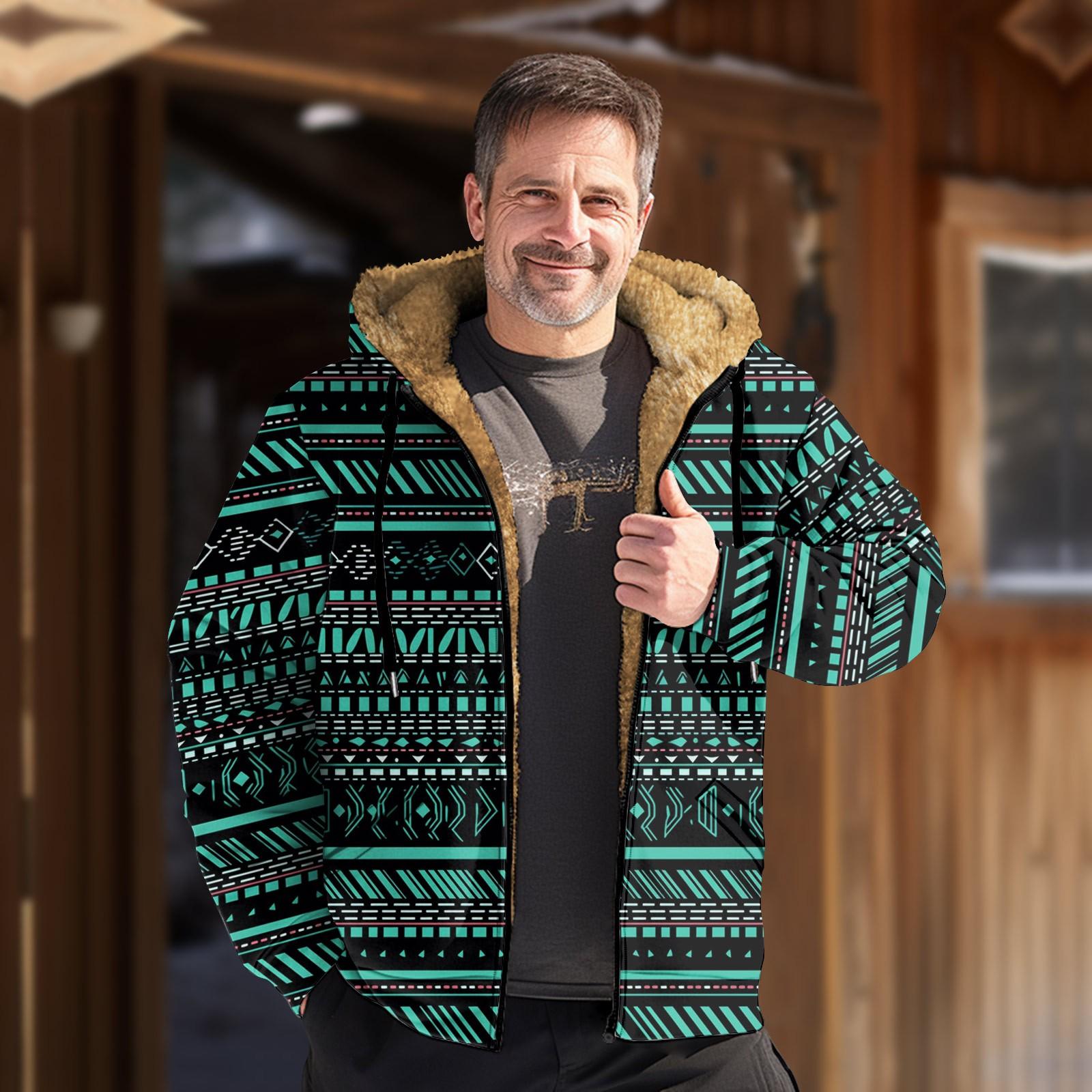 

Мужская куртка с принтом, мужская весенне-осенняя повседневная трендовая куртка на молнии с капюшоном XL бирюзовый