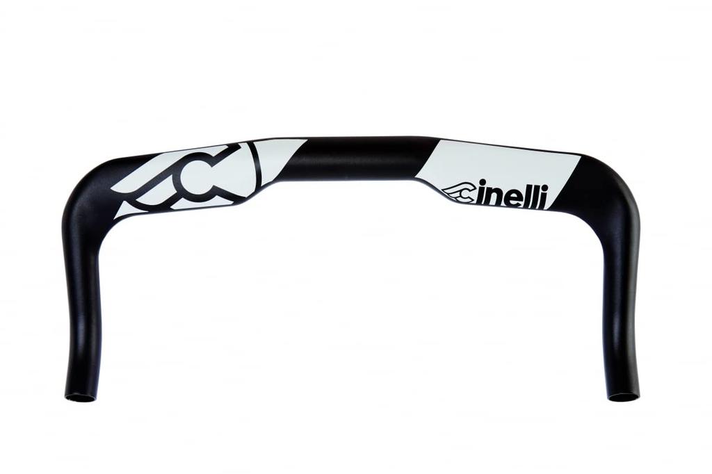 Cinelli Mash Bullhorn Handlebars, 31.8"/40", Black, 603035-318400