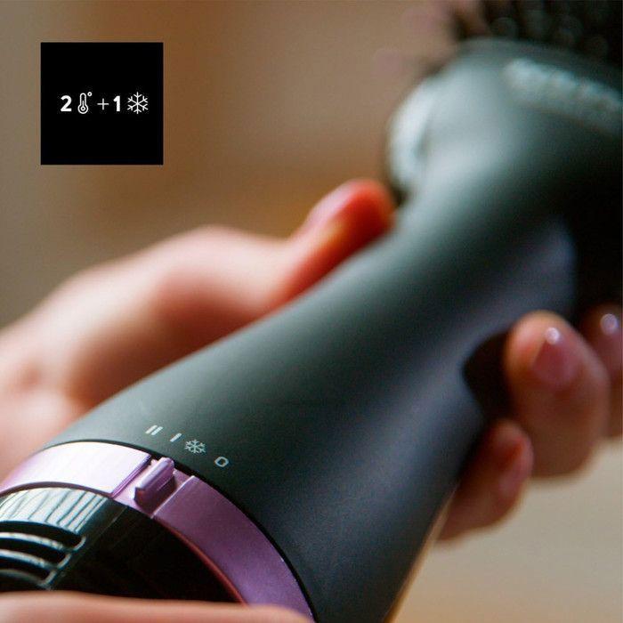 Brosse Moulante - Taurus - Air Wave Ionic - 1200W - Revêtement Céramique - 3 Vitesses et Températures