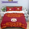 3pcs Football Team (2) Design Cover Set - HD Printed Bedding with 1 Cover and 2 Pillowcases - Perfect for Home and Dorm Decor