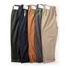 Elastic Straight Work Clothing Japanese Style Elastic Waist Tapered Pants
