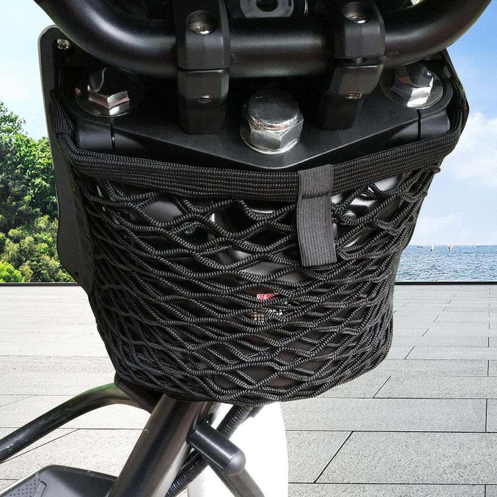 Motorcycle Cargo Net - Helmet Storage Net, Nylon Storage Bag | Cargo Organizer for