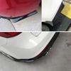 2 Stück Auto Universal Heckstoßstangenlippe Diffusor Splitter Canard Schutz Universal Frontstoßstangenlippe Karosseriekit Frontstoßstangen Seitenschweller Spoiler Splitter