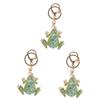 CALLARON 2pcs 7 Frog 7 Keychain 7 Animal 7 Keychain 7 Car 7 Key