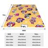 La Coperta Cartoon A-Amazing D-Digital C-Circus Pomni Jax Anime Flanella Divertente Calda Coperta Plaid per Tessili per la Casa Decorazione Auto