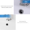 Universal Electroplating Sink Hole Overflow and Drain Cover for Bathtub and Kitchen