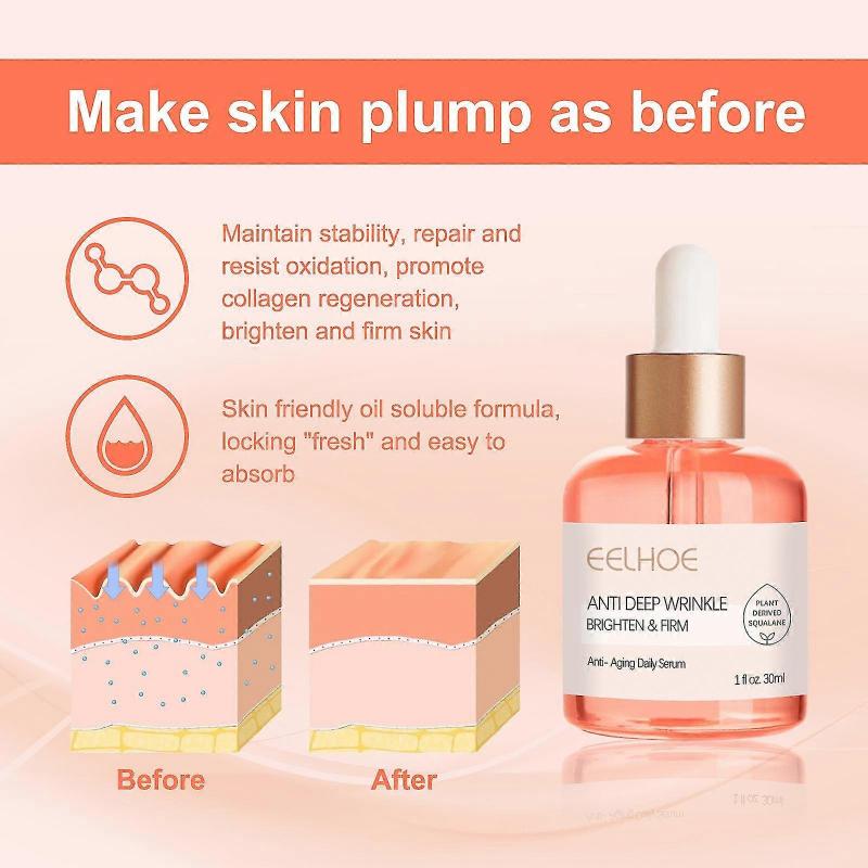 Barsinfi 3PCS Rose Oil Anti-aging Serum To Wrinkles, Vitamin C Rose Oil, Facial Oil To Visibly Brighten, Hydrate, Firm and Reveal Radiant Skin