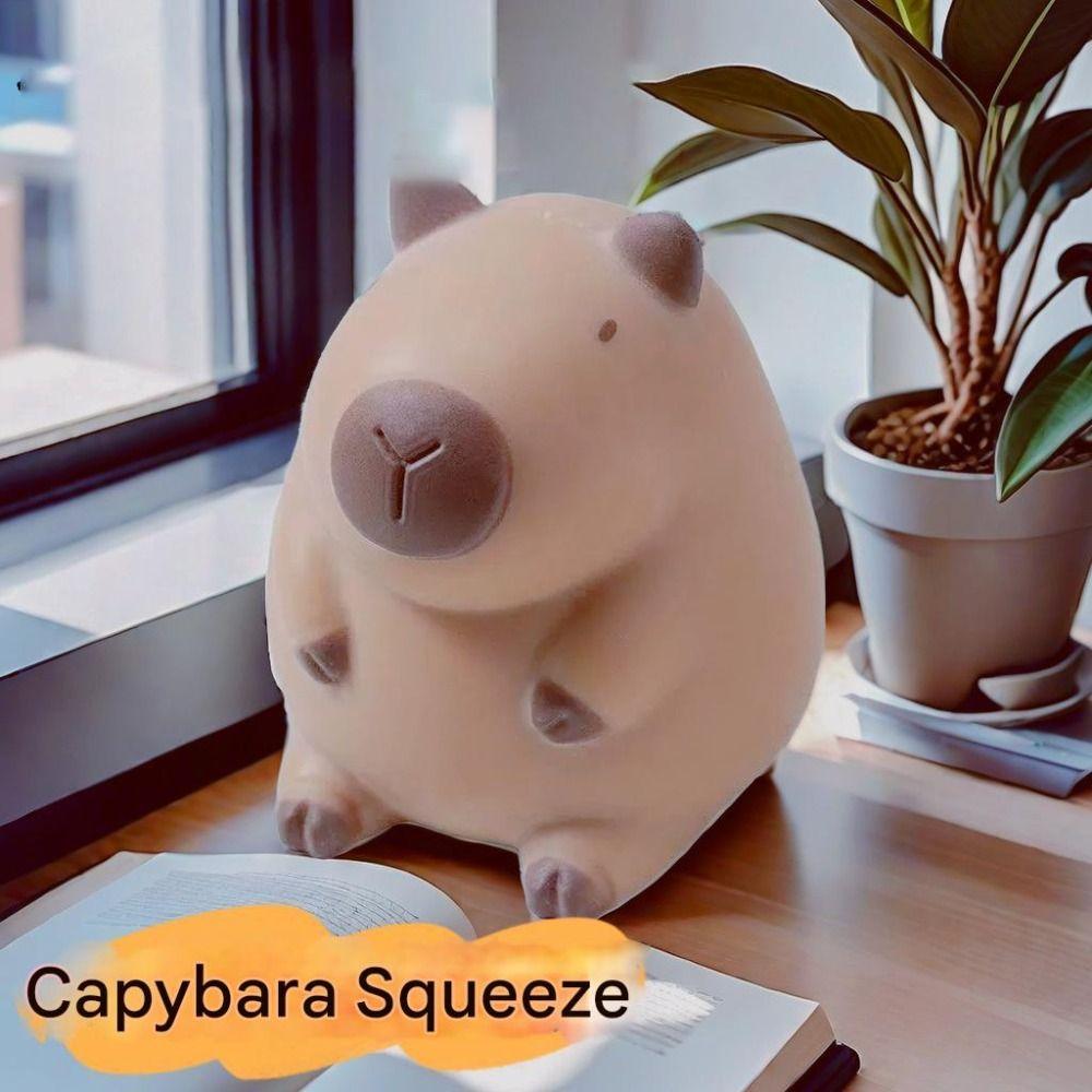 Slow Rebund Capybara Squeeze Toys Cartoon Fidget Sensory Toy New Decompression Toys  Kids Adults
