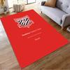 Paulista FC Red Emblem Carpet suitable as a non-slip mat for the living room or bedroom sofa