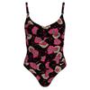 Womens/Ladies Floral Pattern One Piece Swimsuit
