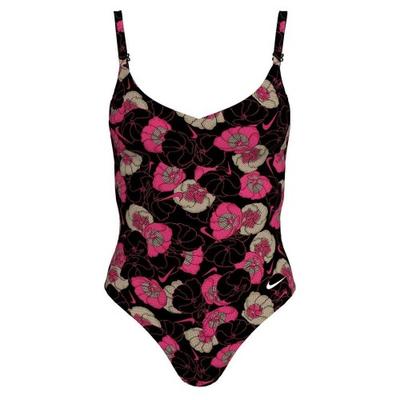 Womens/Ladies Floral Pattern One Piece Swimsuit