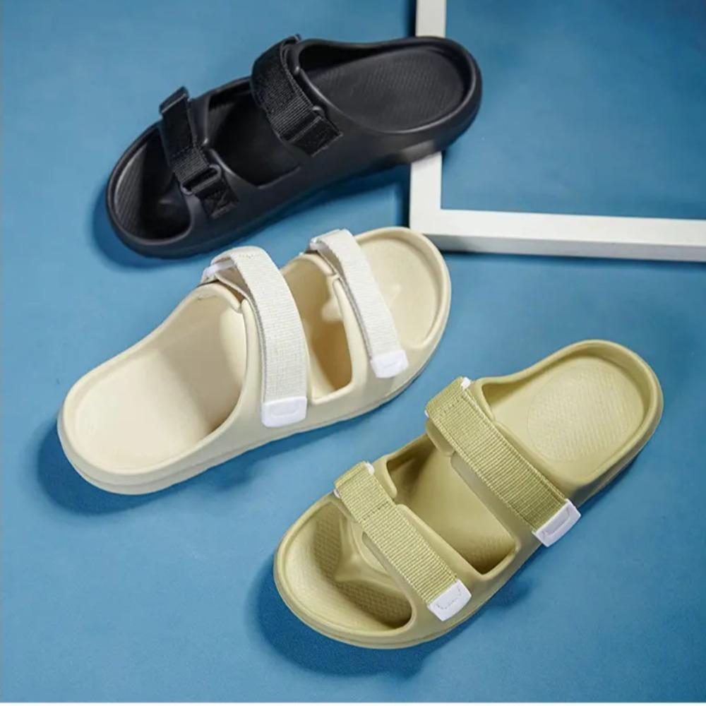 2025A Pair of Men's Slippers, Wear-Resistant, Sports, Soft-Soled, Comfortable, Outdoor Outer Wear, Men's Shoes, New Summer Shoes