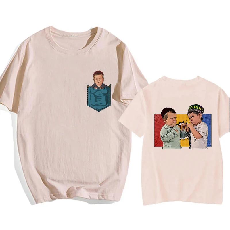 Classic Team Hasbulla EU Size T Shirt Men Women Fighting Hasbulla T-shirt Hip Hop Graphic Shirt Tops Manga T Shirt Streetwear