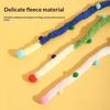Cat Toy Feather Cat Teaser Wand Cat Interactive Toys Funny Caterpillar Colorful Rod Christmas Hairball Teaser Wand Pet Supplies