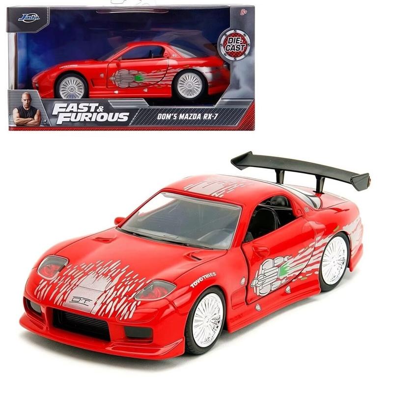 1:32 Mazda RX7 FD3S Legierung Modifiziertes Sportwagenmodell Druckguss Metall Rennbahn Rennwagen Fahrzeuge Modell Hohe Simulation Kinderspielzeug Geschenk