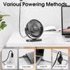 Electric Fan Portable Cooling Laptops Silent USB Fan Three Speed Adjustment for Home Office Desktop Outdoor Camping Mini Fan