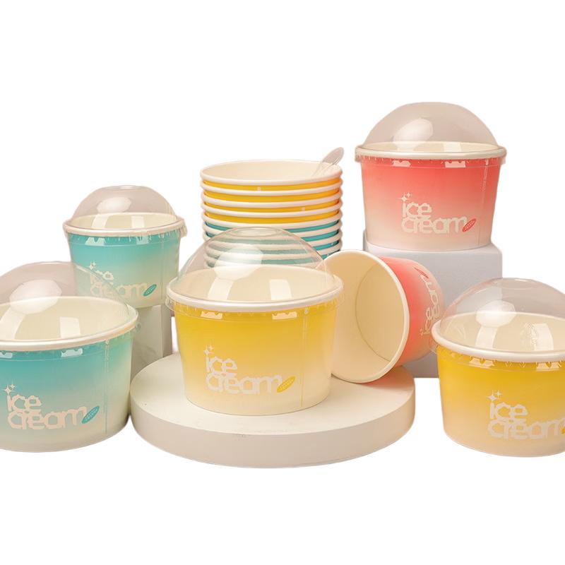 Disposable Food-Grade Ice Cream & Dessert Cups
