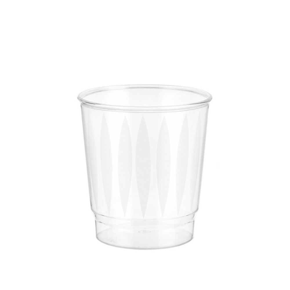 10/20pcs Clear Plastic Disposable Cups Mini Size Reusable Mousse Cup Disposable Tableware Plastic Transparent Cups Sweet Shop