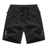 Men's Quick-Drying Reflective Beach Shorts - Summer Casual, Lightweight, Loose Fit, Plus Size, Youth Sportswear