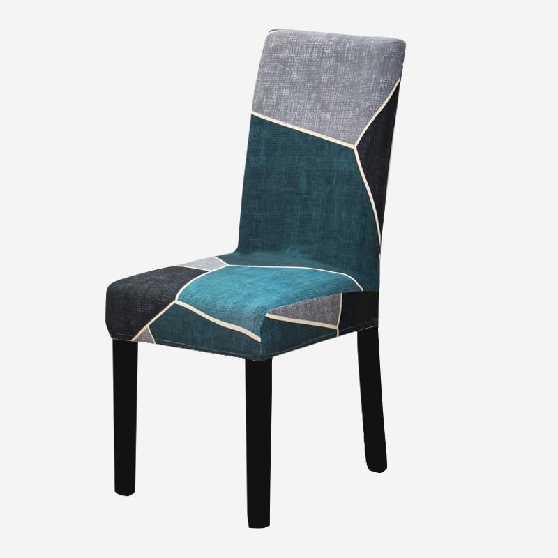 Dining Chair Cover Elastic Seat Slipcover Stretch Chair Covers For Wedding El Banquet Dining Room Office Anti-Dirty Removable