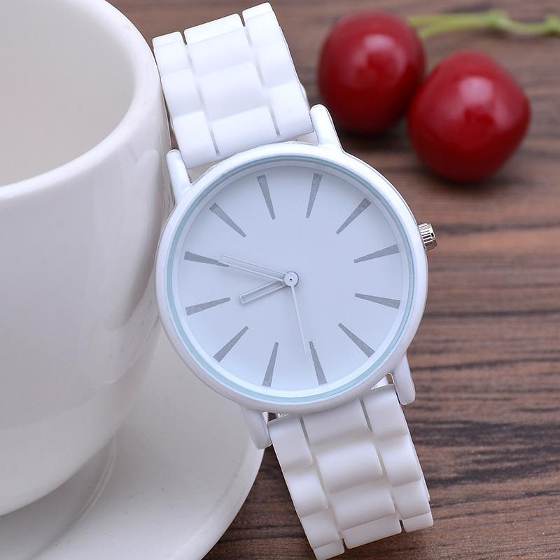 Orologio da Donna Moda Semplice Design Matita Orologi Digitali al Quarzo Casual Gelatina Multicolore Silicone Orologio da Donna Orologio da Polso da Vestito