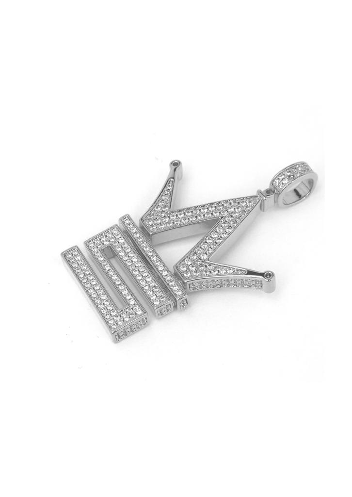 Forchaser World Star Hip Hop White Pendant