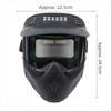 High Quality Auto Darkening Welding Glasses with Brim Design Detachable Face Shield Adjustable Band Split Type Welder Mask