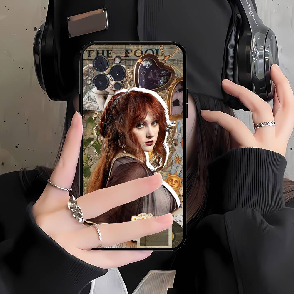 Popular Singer C-Chappell R-Roan Phone Case For IPhone 17 Air 16 15 14 Plus 13 12 Mini 11 Pro Max Black Cover